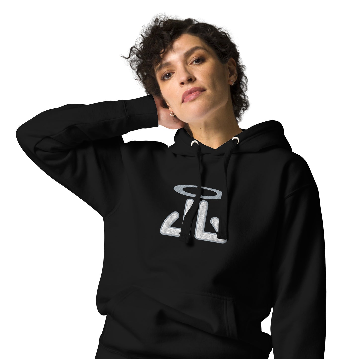 Big logo silver halo Unisex Hoodie