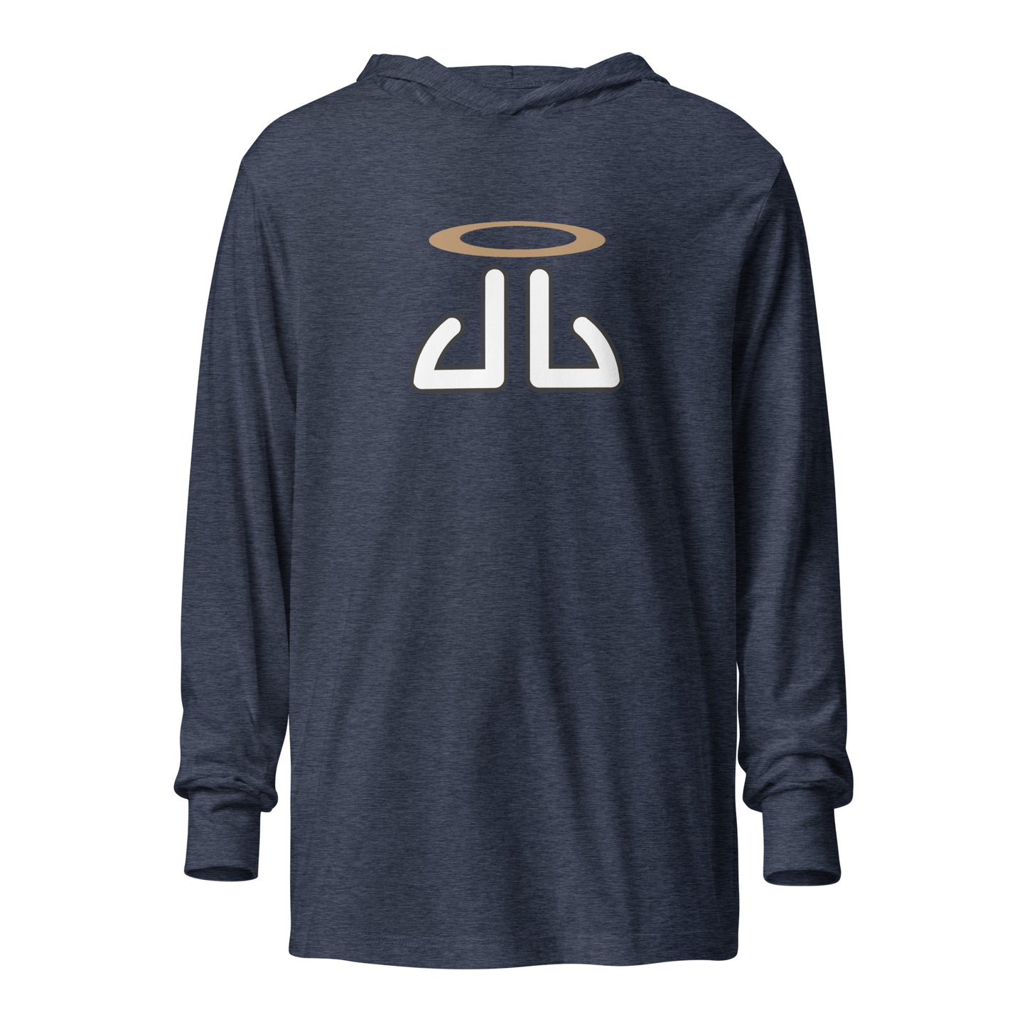 Hooded long-sleeve tee